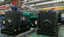 喜讯，华体会手机网页版登录入口3台2000KW/10.5KV高压发电机并网成功